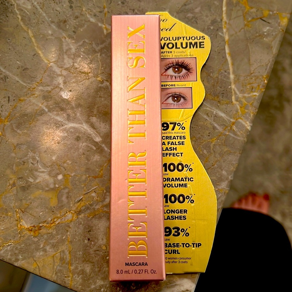 Unopened mascara